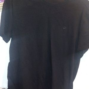 calvin klein mens M black tee